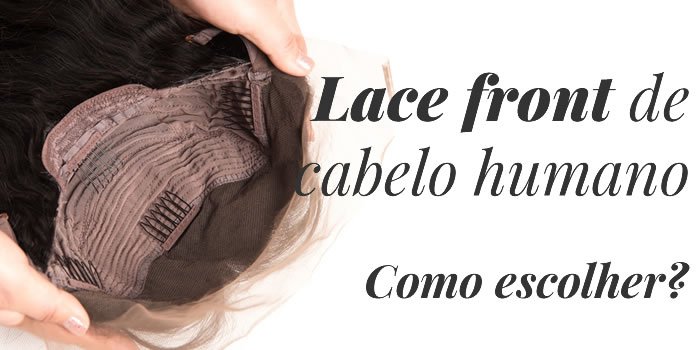 lace front cabelo humano